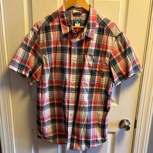 Columbia Plaid Button-Up